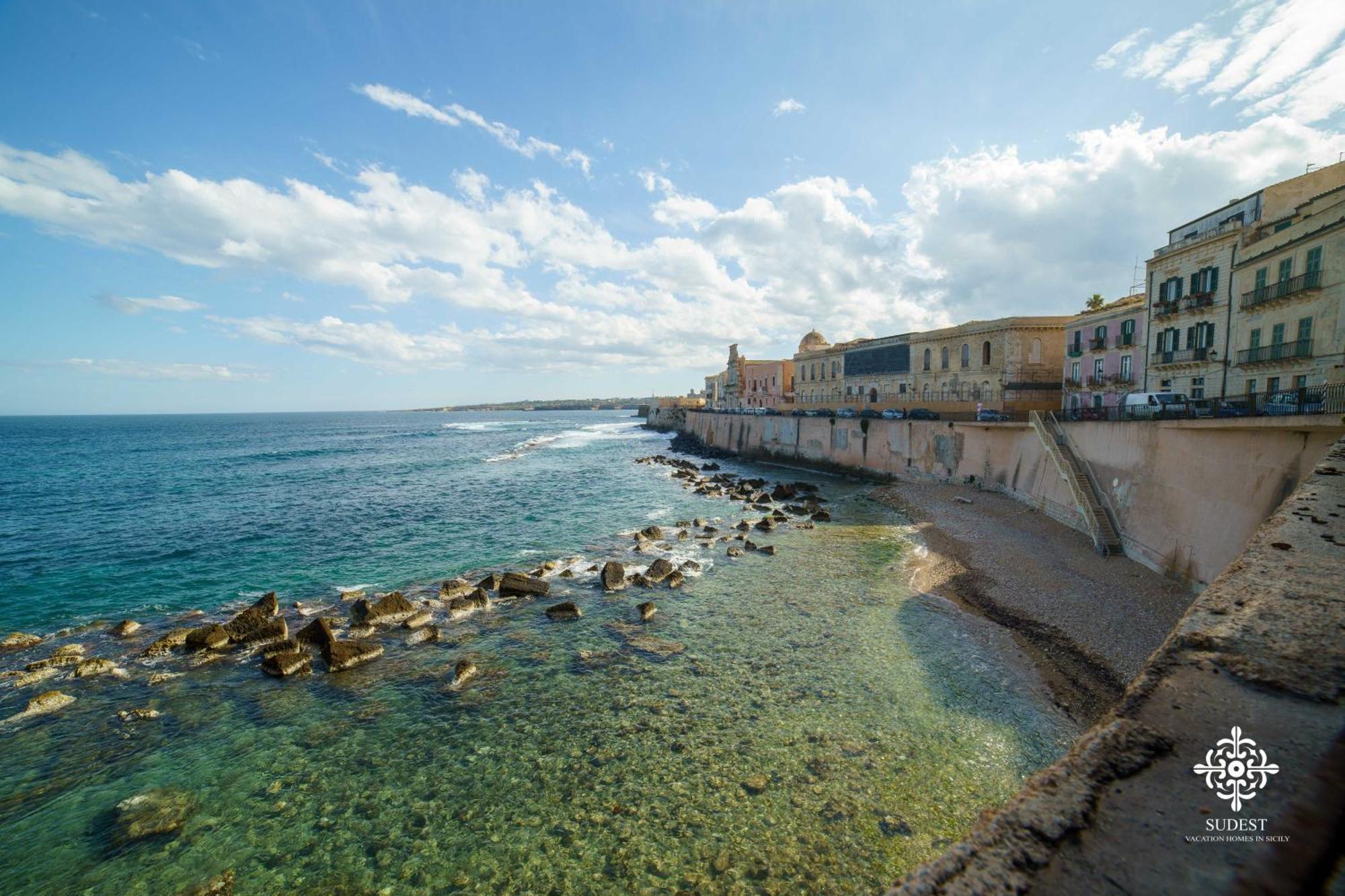 La Terrazza Sull'Antico Mercato Di Ortigia Сиракузы Экстерьер фото