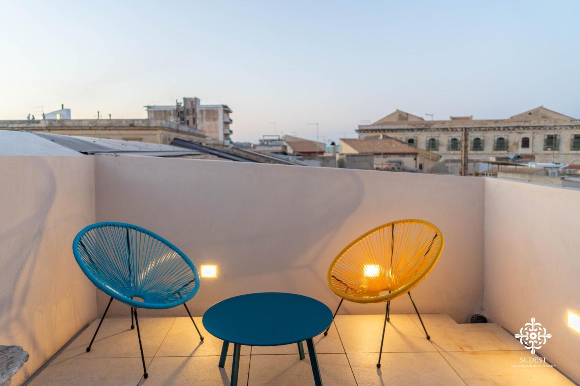 La Terrazza Sull'Antico Mercato Di Ortigia Сиракузы Экстерьер фото