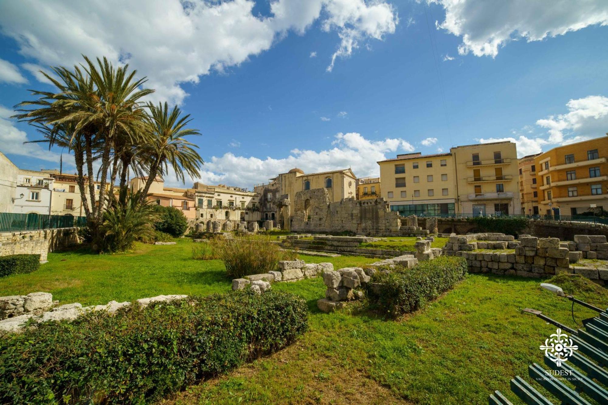 La Terrazza Sull'Antico Mercato Di Ortigia Сиракузы Экстерьер фото